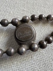 Vintage De Luxe NYC A’Dam Opalescent Glass Carbochon Choker Necklace Indie