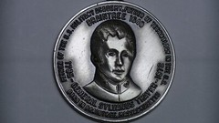 GENERAL SYLVANUS THAYER BRAINTREE MASSACHUSETTS STERLING SILVER PENDANT JEWELRY