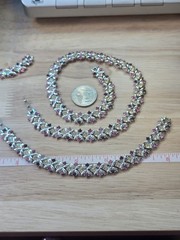 Camrose & Kross JBK J Kennedy Multi-Color Necklace Bracelet Extender Set Box COA