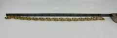 Vintage MMA Metropolitan Museum of Art Gold Tone Necklace Chunky 26″