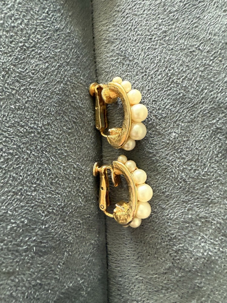 Vintage 1940s/1950s Coro Clip-On Earrings
