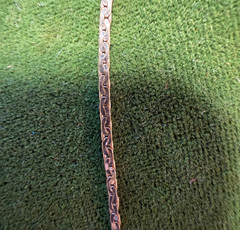 Vintage SOLID 14KT Gold Stamped 18″ Necklace Chain 2.9 Gram