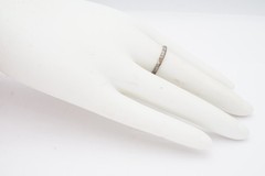 Vintage Sterling Silver 925 Ring Size 8.5 Textured V4