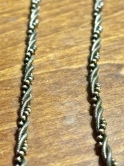 Vintage Unique Link Bead Wrap Sterling Silver Italy “ Unknown Hallmark “