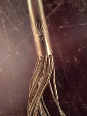 Vintage Navajo Liquid 1/20 12K GF 20 Strands Chain Necklace 30 In Long