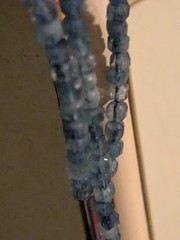 Santa Maria Aquamarine Crystal Bead Strand 15.25 In