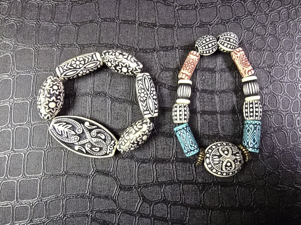 Vintage BOHO Bracelets with Tribal Design