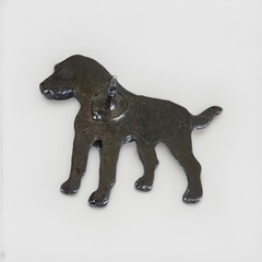 Pointer Or English Setter Dog Pin