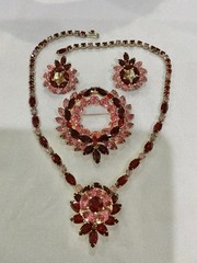 KRAMER Of NY. Necklace Brooch and Earrings. ExcellentCondition! Stunning!