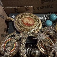 Vintage to Now Jewelry Lot, All Wearable Untested. No Broken. Box B4