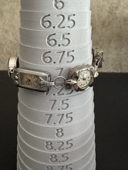 Vintage 6 Watch Head Bracelet Wittnauer 10K GF Paul Breguette 17J Swiss