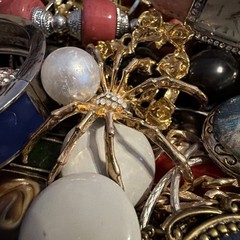 Vintage to Now Jewelry Lot, All Wearable Untested. No Broken. Box B3