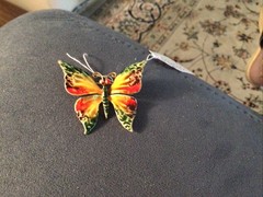 Weiss Vintage Butterfly Brooch Pin