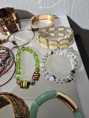Mixed metal materials lot of 50 bracelets