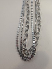 STERLING SILVER .925 SILPADA 3 strand, 18″ Necklace, 19.2 grams