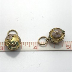 Vintage Interchangable Cloisonne Charms for Hoop Earrings *style choice