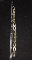 Vintage 835 Silver Chunky Link Bracelet 7.5′ 20 grams Signed