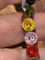 Rare Vtg Swarovski Crystal Collector Necklace • 925 • 70g Estate Treasure