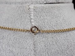 Vintage Anthony Dragon’s Breath Faux Opal Pendant Necklace Gold-tone Crystal 16″