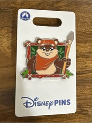Disney Pins Star Wars Ewok Wicket holding Spear Enamel Pin NIP