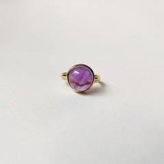 925 Starling Silver Created Amethyst Ring Size 7 Handmade Art And Deco Victorian