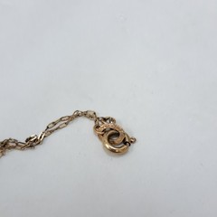 Vintage Krementz Gold Plated Necklace With Pearl Pendant 17 Inches Long