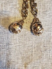Vintage Gold Tone Adjustable Length Necklace