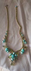 DELIZZA AND ELSTER A/K/A JULIANA JADE MATRIX PENTAGON SPEAR GLASS NECKLACE