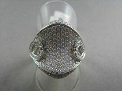 ANTIQUE MASSIVE 2.25CTW 18KT WHITE GOLD HEART DIAMOND RING ONE OF A KIND!!!!!!!!