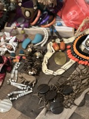 “Wordly Girlie” – Jewelry Assortment – Many Textures, Colors, & Treasures