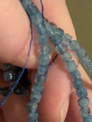 Santa Maria Aquamarine Crystal Bead Strand 15.25 In