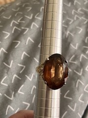 18 Kt GE Gold Electroplated Ring Size