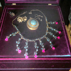 Antique Vtg Estate Jewelry Lot Rings Florenza 925 Gems Sandor Bohemian Garnets