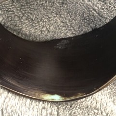 Chunky Exquisite Brown Turquoise Wide Wave Plastic Bangle Bracelet Art Western