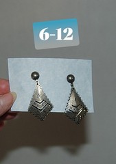 Vintage Retro Ear Rings, 1970s, 1980s 1990s, GROUP 6, priced per or the lot