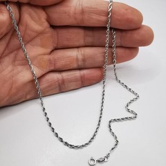 Vintage Beautiful Jewelry Chain Necklece,925 Sterling Silver,Signed , 5,60g