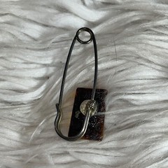 Vintage Antique Genuine Baltic Amber Brooch