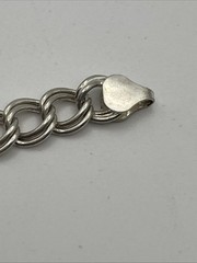 Sterling Silver FAS Charm Bracelet