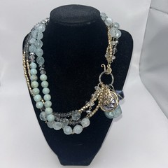 Vintage 18in Chico’s Four Strand charm Necklace