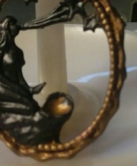 MaryBee Jewelry: 2 1/4″ Handpainted Cameo Fantasy Nude Pendant 12-01-2020 (G)