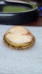 Very RARE Surviving Cameo Marbro Marked & Signed by Martinelli Bros Co 1931-1943