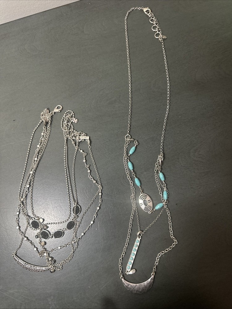 Lucky Brand 2 Necklaces. As Pictured