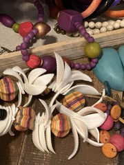 “Wordly Girlie” – Jewelry Assortment – Many Textures, Colors, & Treasures
