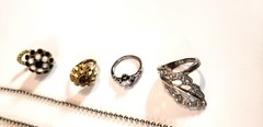 Vintage Estate Mixed Lot Costume Jewelry Signed Unsigned 93 PCS