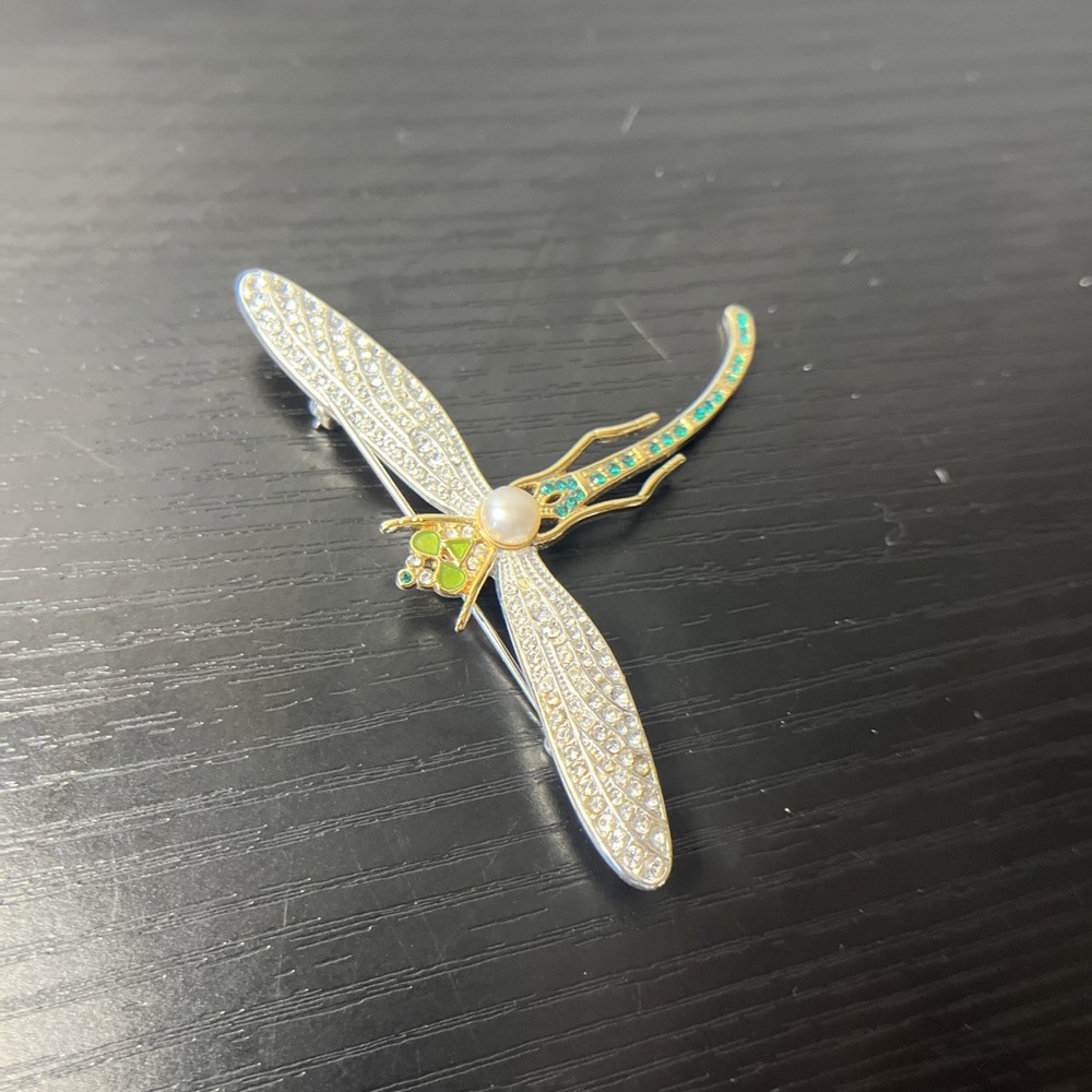 Flawless Signed MMA MKM CN Metropolitan Museum Of Art Russian Dragonfly Brooch