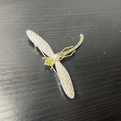 Flawless Signed MMA MKM CN Metropolitan Museum Of Art Russian Dragonfly Brooch