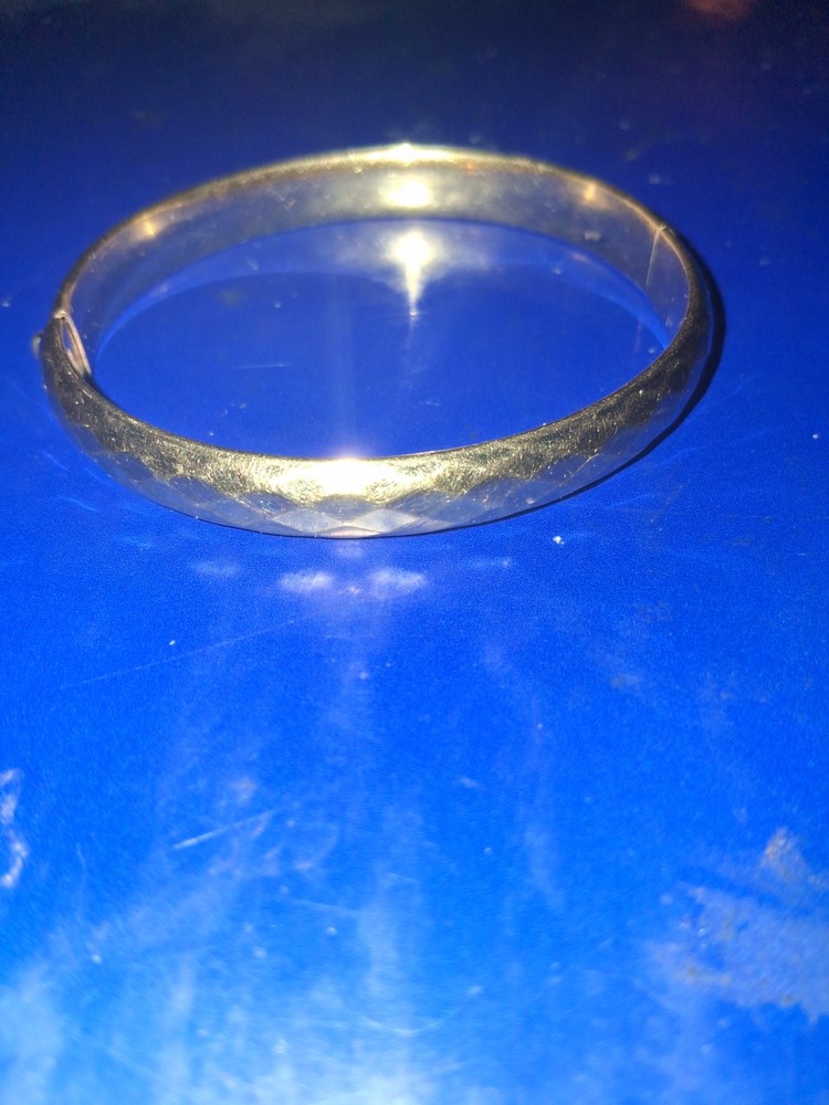 BEAUTIFUL Vintage MARATHON 14k. Gold Filled Diamond Accent Bracelet