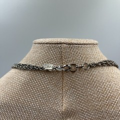 Vintage RACHEL Rose Pearl Multi-Strand Necklace Shabby Chic Romantic Boho Pink