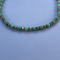 Ceylonese Turquoise and Gold Necklace – metropolitan Museum of Art