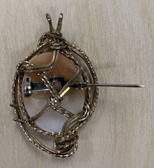 Vintage Brooch Pin / Necklace Combo Pendant